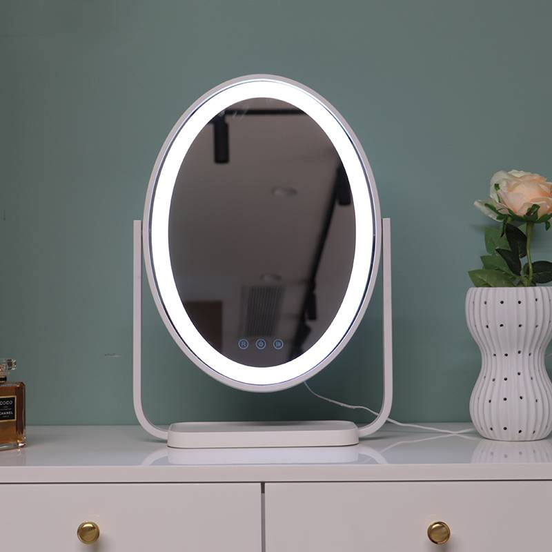 新款椭圆台式LED化妆镜 DP330-7