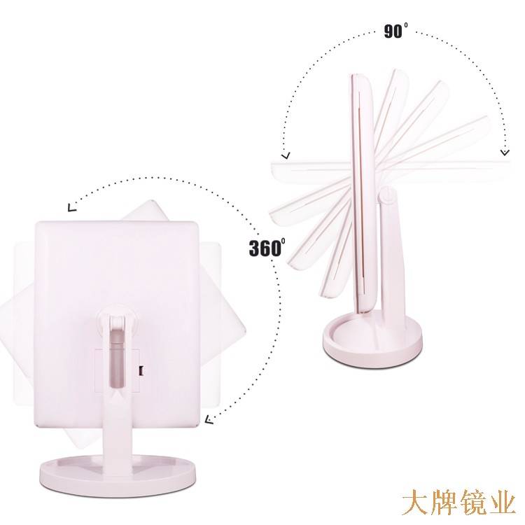 LED台式三折镜 LED台式三折镜
