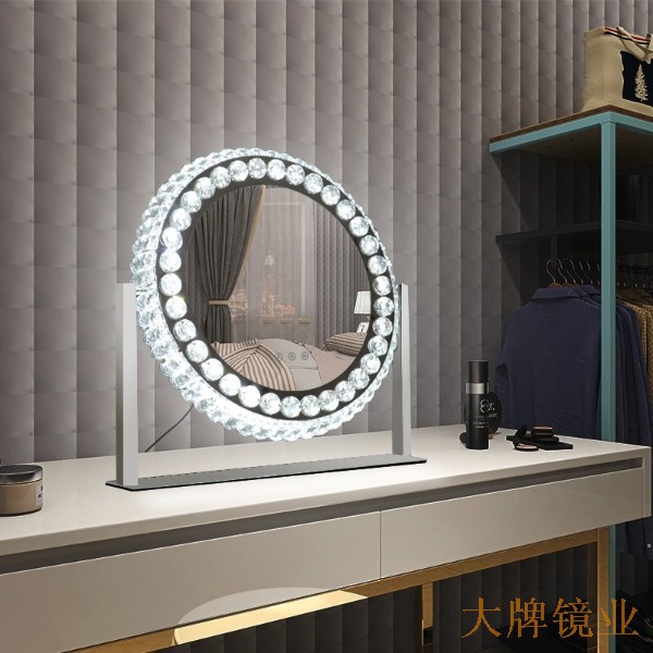 水晶化妆镜 水晶化妆镜